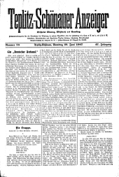 Teplitz-Schönauer Anzeiger