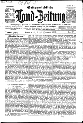 Österreichische Land-Zeitung