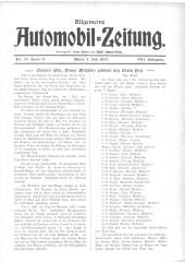 Allgemeine Automobil-Zeitung