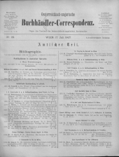 Oesterreichische Buchhändler-Correspondenz