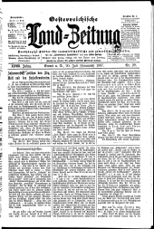 Österreichische Land-Zeitung