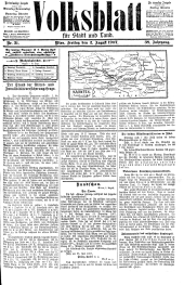 Volksblatt für Stadt und Land