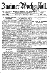 Znaimer Wochenblatt
