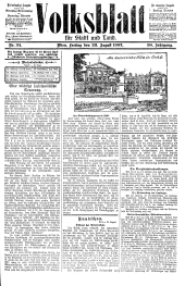 Volksblatt für Stadt und Land