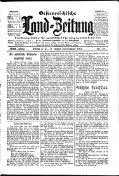 Österreichische Land-Zeitung