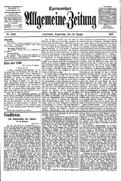 Czernowitzer Allgemeine Zeitung