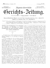 Allgemeine Österreichische Gerichtszeitung