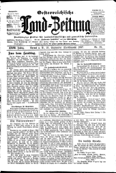 Österreichische Land-Zeitung