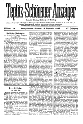 Teplitz-Schönauer Anzeiger