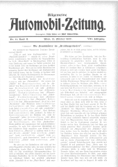 Allgemeine Automobil-Zeitung