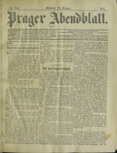 Prager Abendblatt