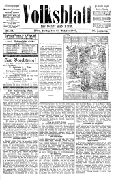 Volksblatt für Stadt und Land