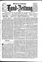 Österreichische Land-Zeitung