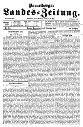 Vorarlberger Landes-Zeitung