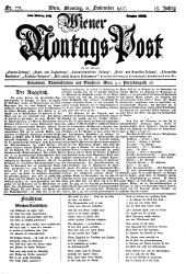 Wiener Montags-Post