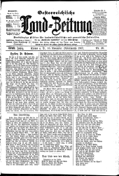 Österreichische Land-Zeitung