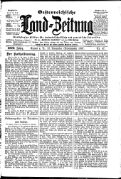Österreichische Land-Zeitung