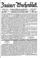 Znaimer Wochenblatt