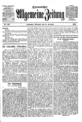 Czernowitzer Allgemeine Zeitung