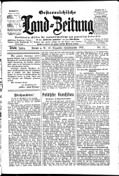 Österreichische Land-Zeitung