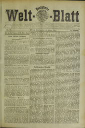 (Neuigkeits) Welt Blatt