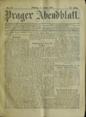 Prager Abendblatt