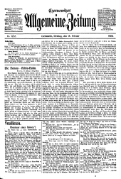 Czernowitzer Allgemeine Zeitung