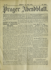 Prager Abendblatt