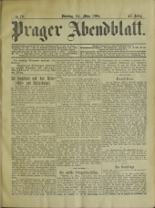 Prager Abendblatt