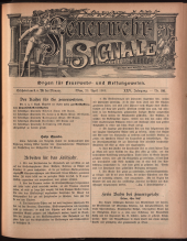 Feuerwehr-Signale