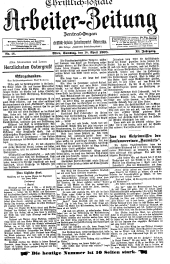 Christlich-soziale Arbeiter-Zeitung