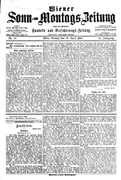 Wiener Sonn- und Montags-Zeitung