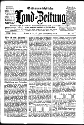 Österreichische Land-Zeitung