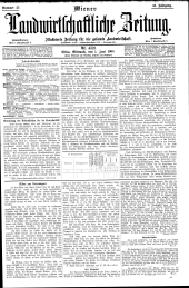 Wiener Landwirtschaftliche Zeitung