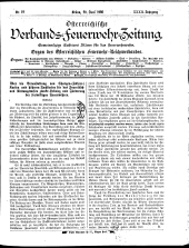 Österreichische Verbands-Feuerwehr-Zeitung