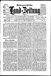 Österreichische Land-Zeitung