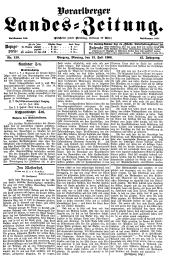 Vorarlberger Landes-Zeitung