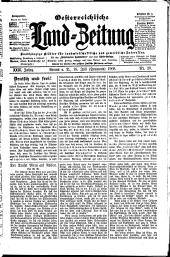 Österreichische Land-Zeitung