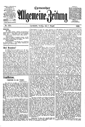 Czernowitzer Allgemeine Zeitung