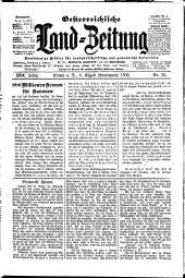 Österreichische Land-Zeitung