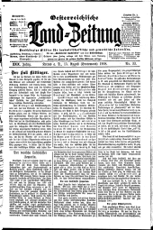 Österreichische Land-Zeitung