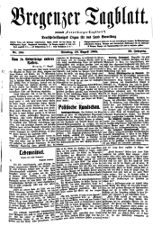 Bregenzer/Vorarlberger Tagblatt