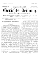 Allgemeine Österreichische Gerichtszeitung