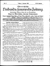 Österreichische Verbands-Feuerwehr-Zeitung