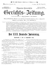 Allgemeine Österreichische Gerichtszeitung