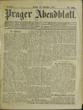 Prager Abendblatt