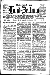 Österreichische Land-Zeitung