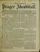 Prager Abendblatt