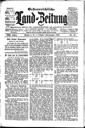 Österreichische Land-Zeitung