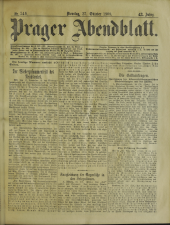 Prager Abendblatt